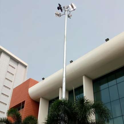 high mast pole supplier in Chennai